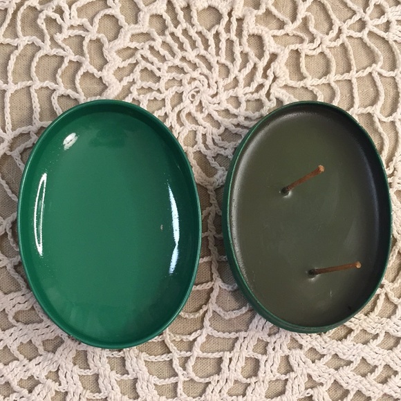 Vintage Christmas Puffy Stickers And Candle Tin NOS 1980s - Picture 8 of 17